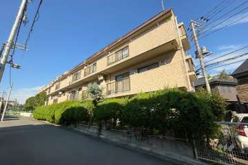 サニーハイツ二子玉川の外観（南東側から）