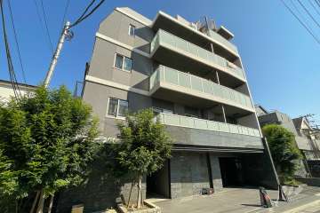 ブリシア二子玉川2の外観（南西側から）
