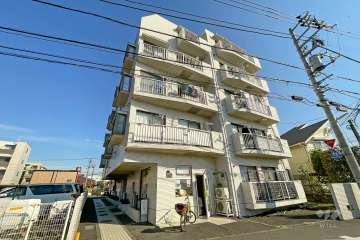 グリュック玉川3の外観（南西側から）