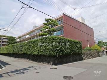 メゾン芦屋浜の外観（南東側から）