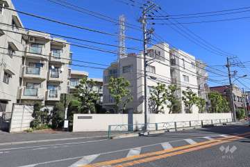 藤和多摩堤コープの外観（北西側から）