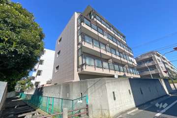 砧グリーンハイム第2の外観（南西側から）