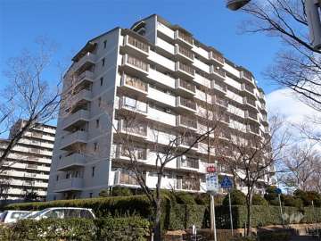 ラ・ヴェール芦屋1　5号棟の外観（南西側から）