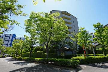 ラヴェール芦屋1 5号棟の外観（東側から）