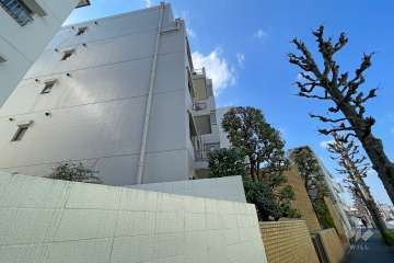 パークハイム砧の外観（南東側から）