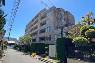 パークコート砧イーストの外観(北東側から)