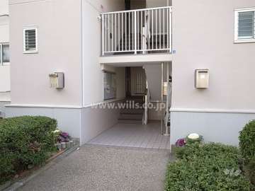 住戸入り口と共用ポスト