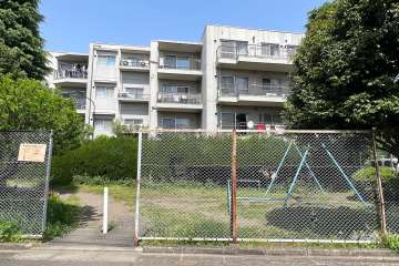 パークハイム宮坂の外観(南側から)