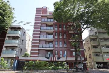 サンクタス千歳烏山エストの外観（北西側から）