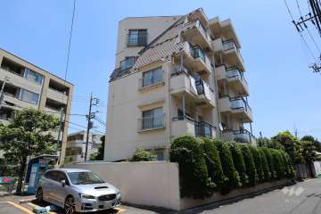 アサカシオン玉川の外観(北西側から)