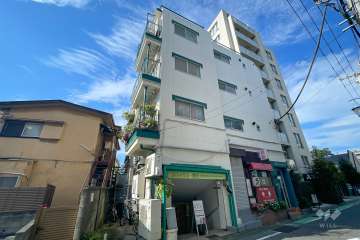 玉川グリーンハイツの外観（南東側から）