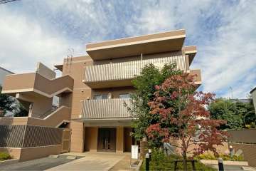 コージーコート二子玉川の外観（南東側から）