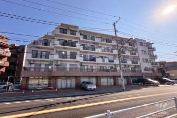 グリュック二子玉川の外観（北西側から）