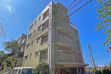 ジェイパーク二子玉川園フレリーヴの外観（北側から）