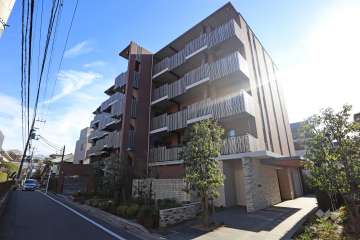グレンドール二子玉川の外観（北西側から）