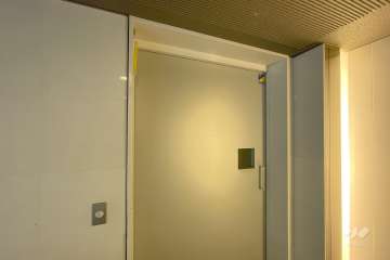 駐輪場の出入り口