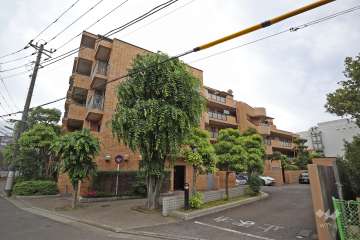 アトラス二子玉川園の外観（北東側から）