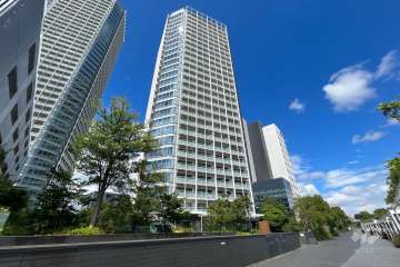 二子玉川ライズタワー&レジデンスタワーセントラルの外観（南東側から）