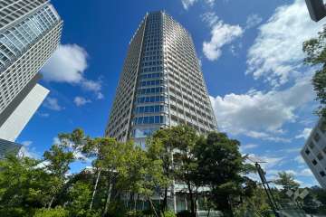 二子玉川ライズタワー&レジデンスタワーセントラルの外観（南側から）