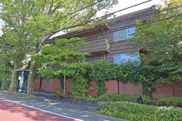 パークコート二子玉川壱番館の外観（南西側から）