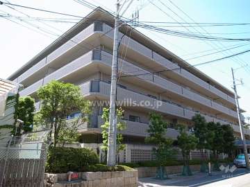 芦屋川ウエストアーバンライフの外観（南東側から）