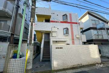 ハイシティ二子玉川の外観（北西側から）