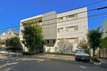 ラコント用賀の外観（南東側から）