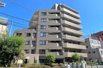 コスモ用賀の外観（西側から）