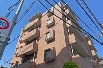 藤和田園調布ホームズの外観（南西側から）