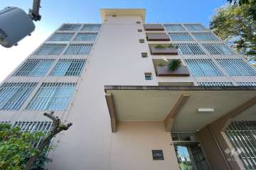 田園メイゾンの外観（北側から）