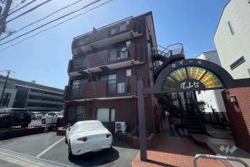 セザール尾山台の外観（北東側から）