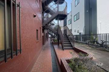 敷地の出入り口