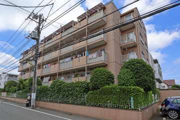 サンライズ尾山台の外観（北東側から）