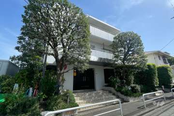 プチモンド多摩川園の外観（北西側から）