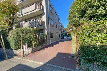 駐車場の出入り口