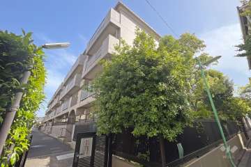 ニックハイム尾山台の外観（北西側から）