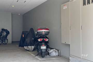 バイク置場