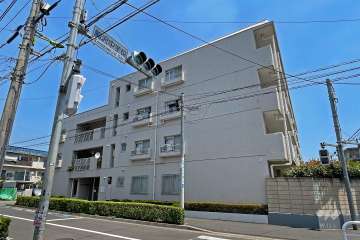 パークハイム駒沢の外観（南西側から）