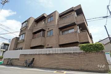 サンク駒沢の外観（西側から）