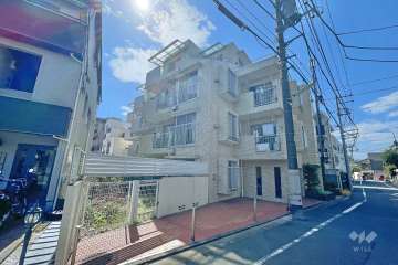 ベルハイムツルマキの外観（北東側から）