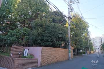 東急ドエルアルス弦巻3号棟の外観（北東側から）