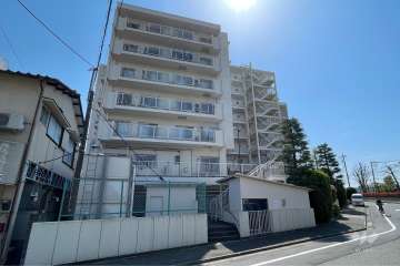 マンションの外観（北東側から）