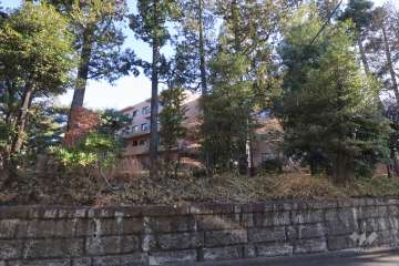 東急ドエルアルス弦巻1号棟の外観(北西側から)