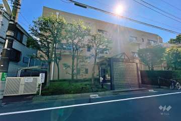 ヴェルデコート弦巻の外観（北東側から）