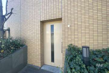 駐輪場の出入り口
