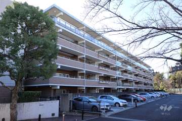 フロントレジデンスの外観(北側から)