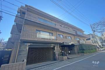 グランフォルム弦巻の外観（北西側から）