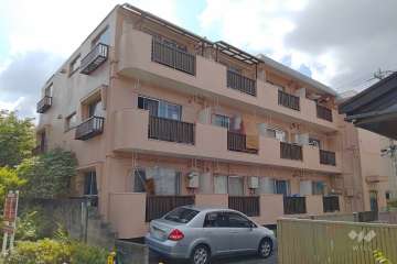 大洋豪徳寺マンションの外観（北西側から）