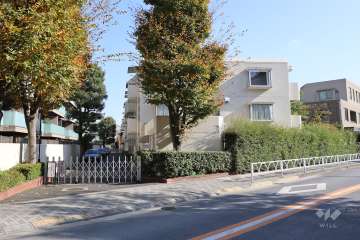 馬事公苑前シティハウスの外観（西側から）