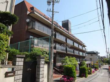 芦屋ガーデンハイツの外観（南西側から）
